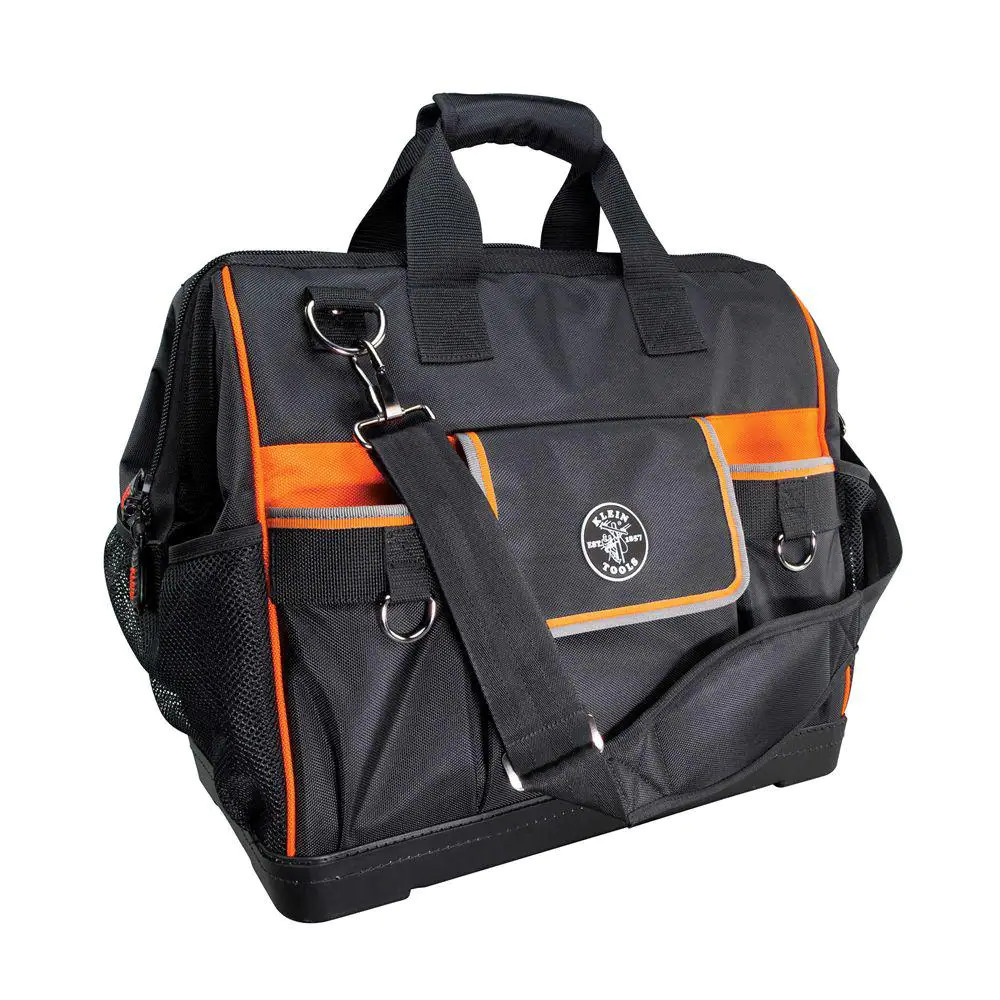 Tool Bag, Tradesman Pro Wide-Open Tool Bag, 42 Pockets, 16-Inch Free Shipping Ne