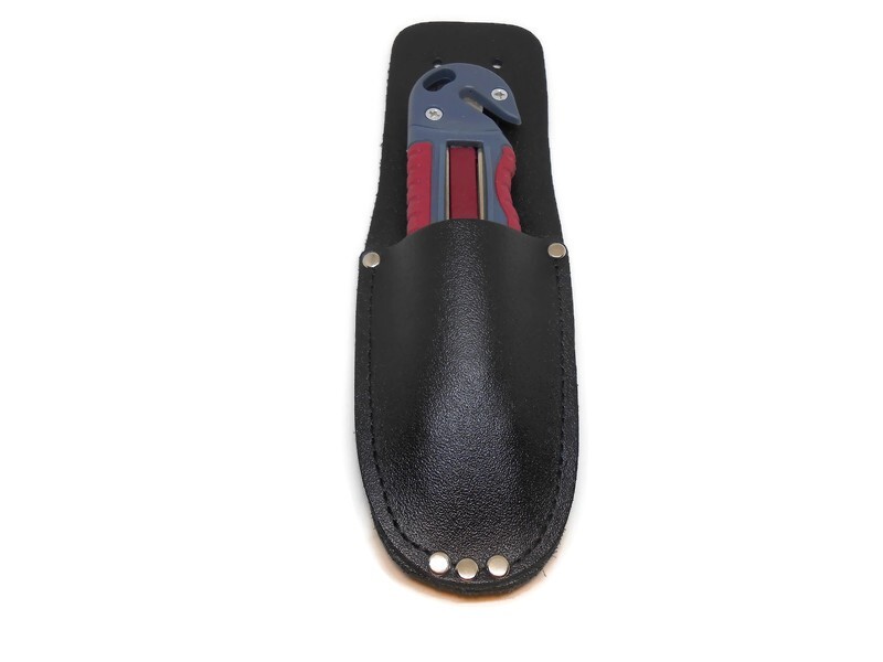 Industrial Utility Knife Holster Black 3-1/2″ Pocket With Clauss 18968 Knife