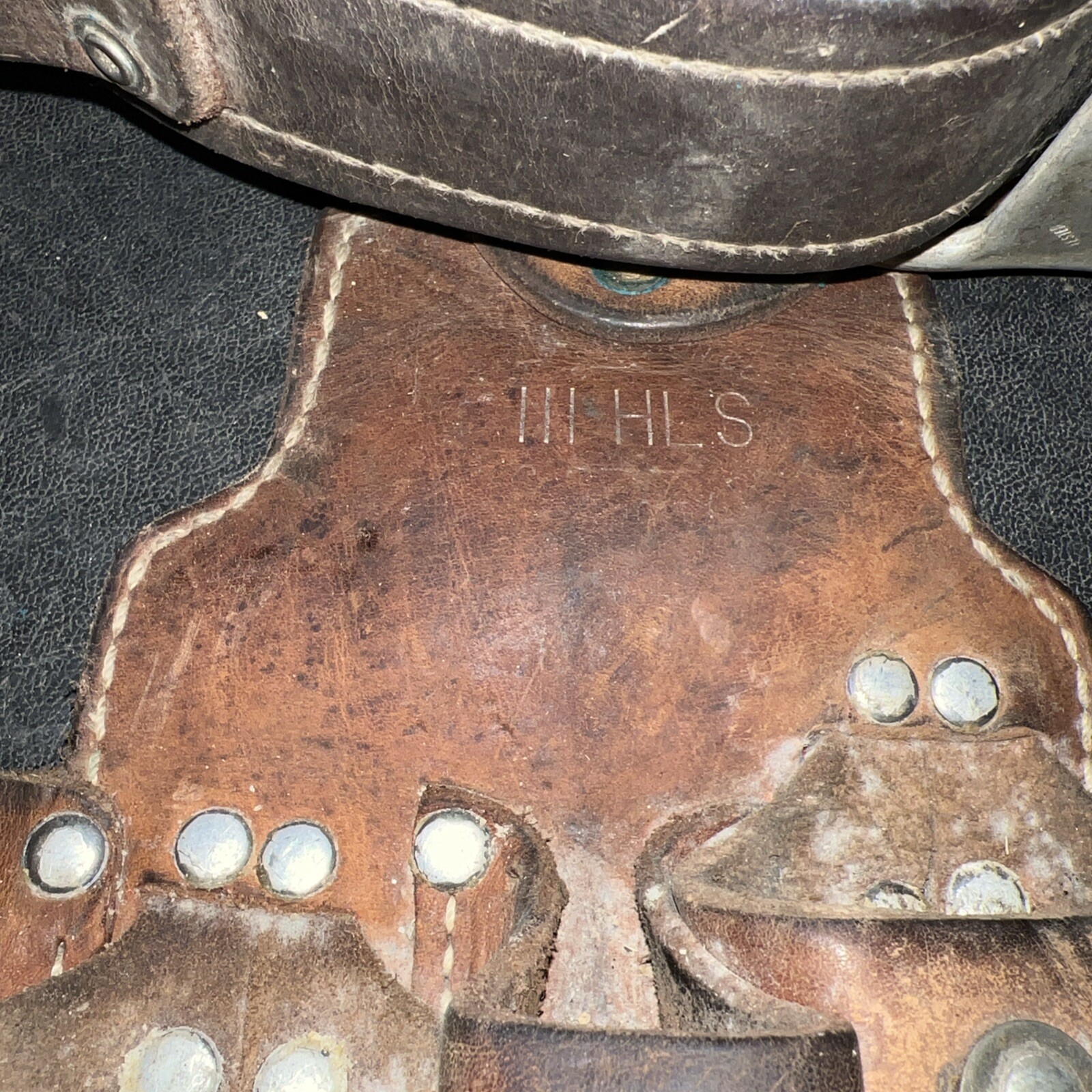 Vintage W. M. Bashlin Co, Adjustable Linesman Tool Belt, SIZE D-22, No. 88
