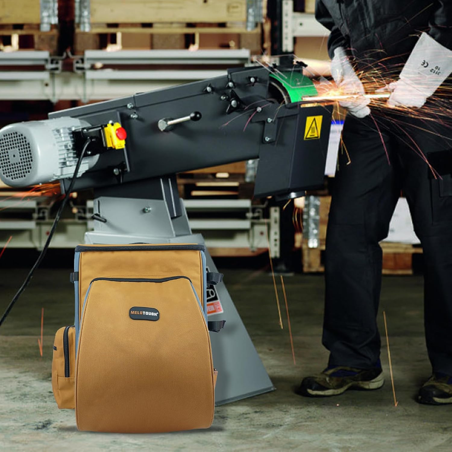 Welding Backpack for Tools and Helmet Welder Backpack Large Capacity Extreme Gea