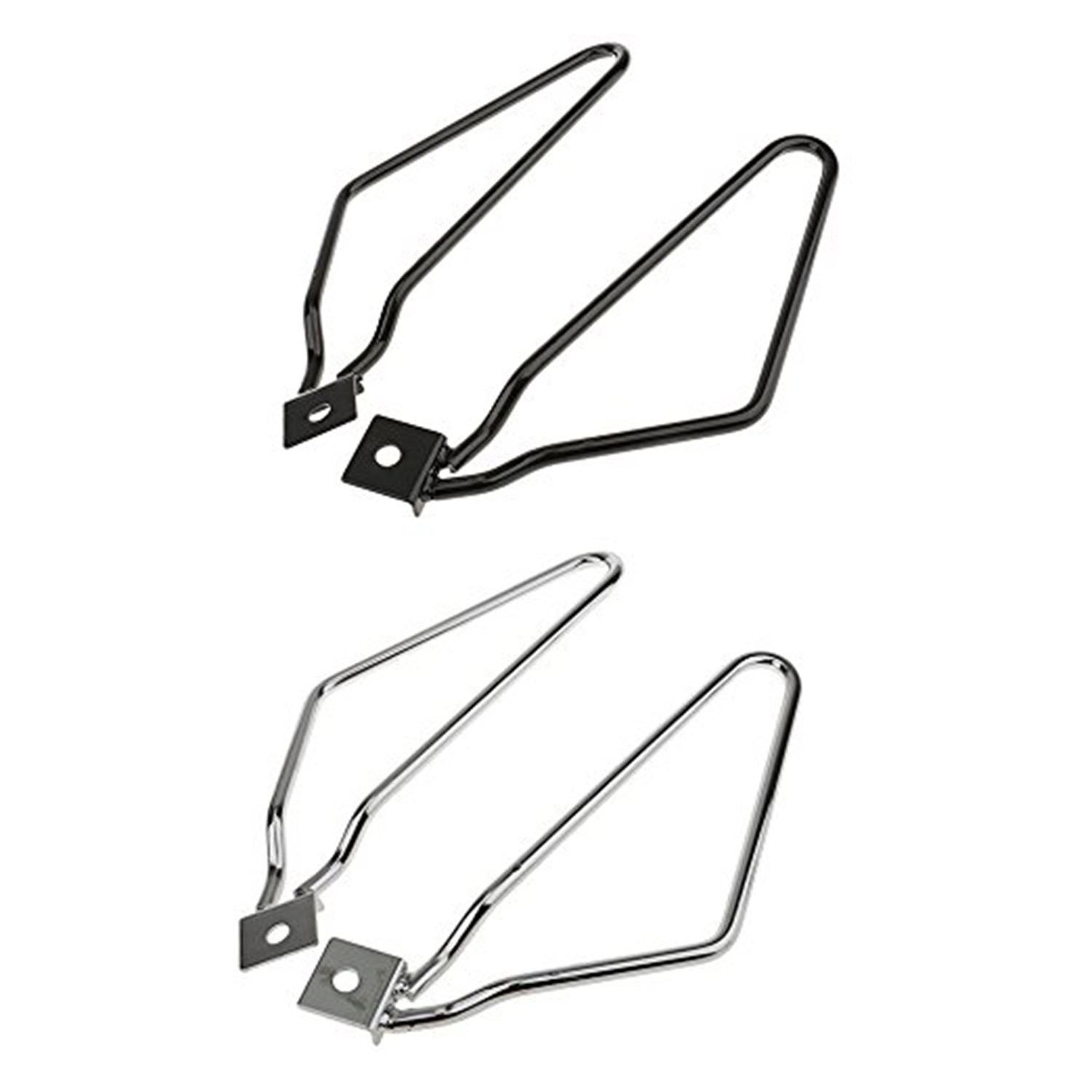 2pcs Motorcycle Saddlebags Brackets Support for Harley 883 Iron XL883N Dyna F…
