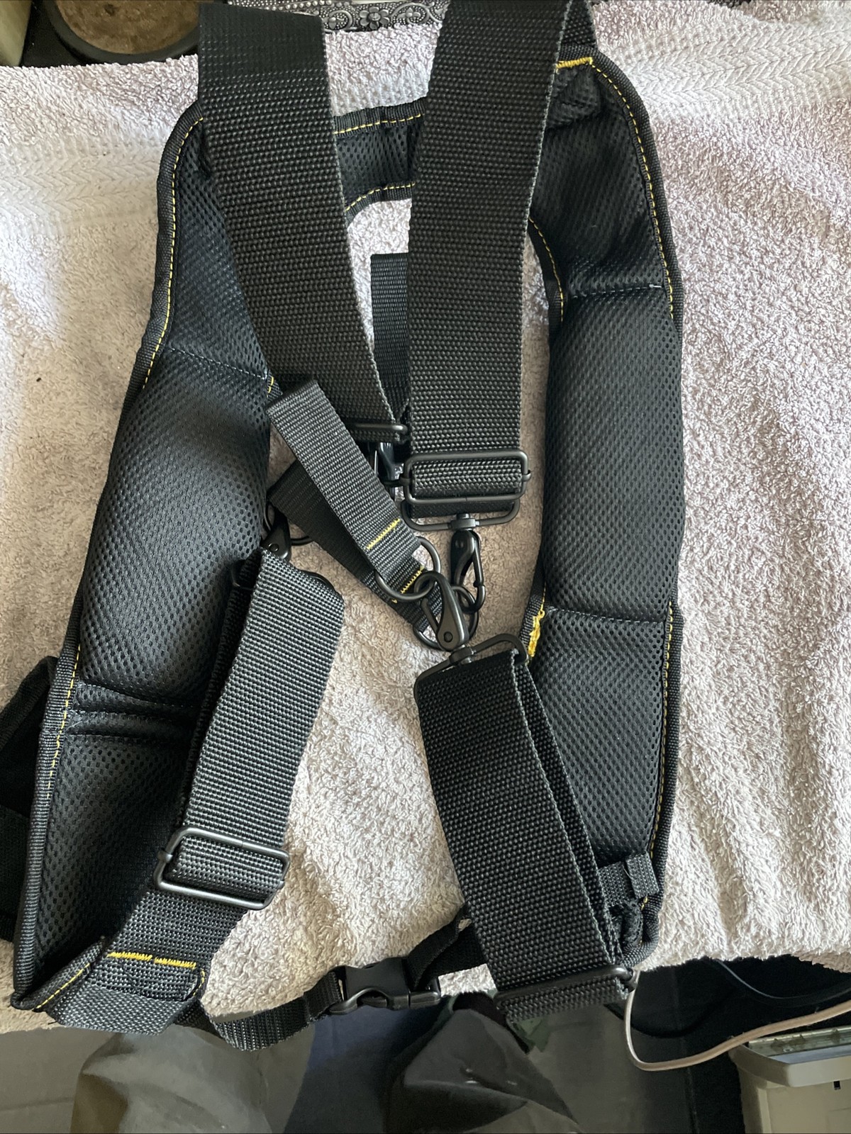 Magno Grip Tool Belt Suspenders Heavy Duty Work Suspenders for Carpentry