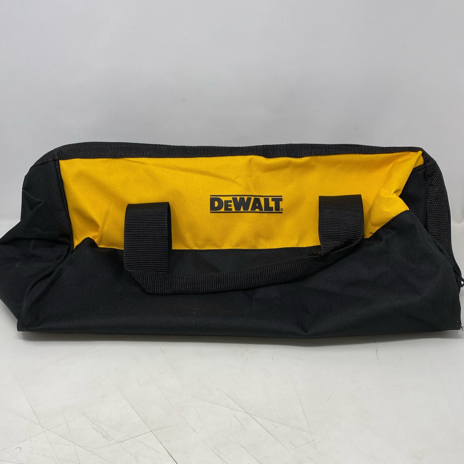 DEWALT 13x10x9 Ballistic Nylon Tool Bag N381993 Black/Yellow