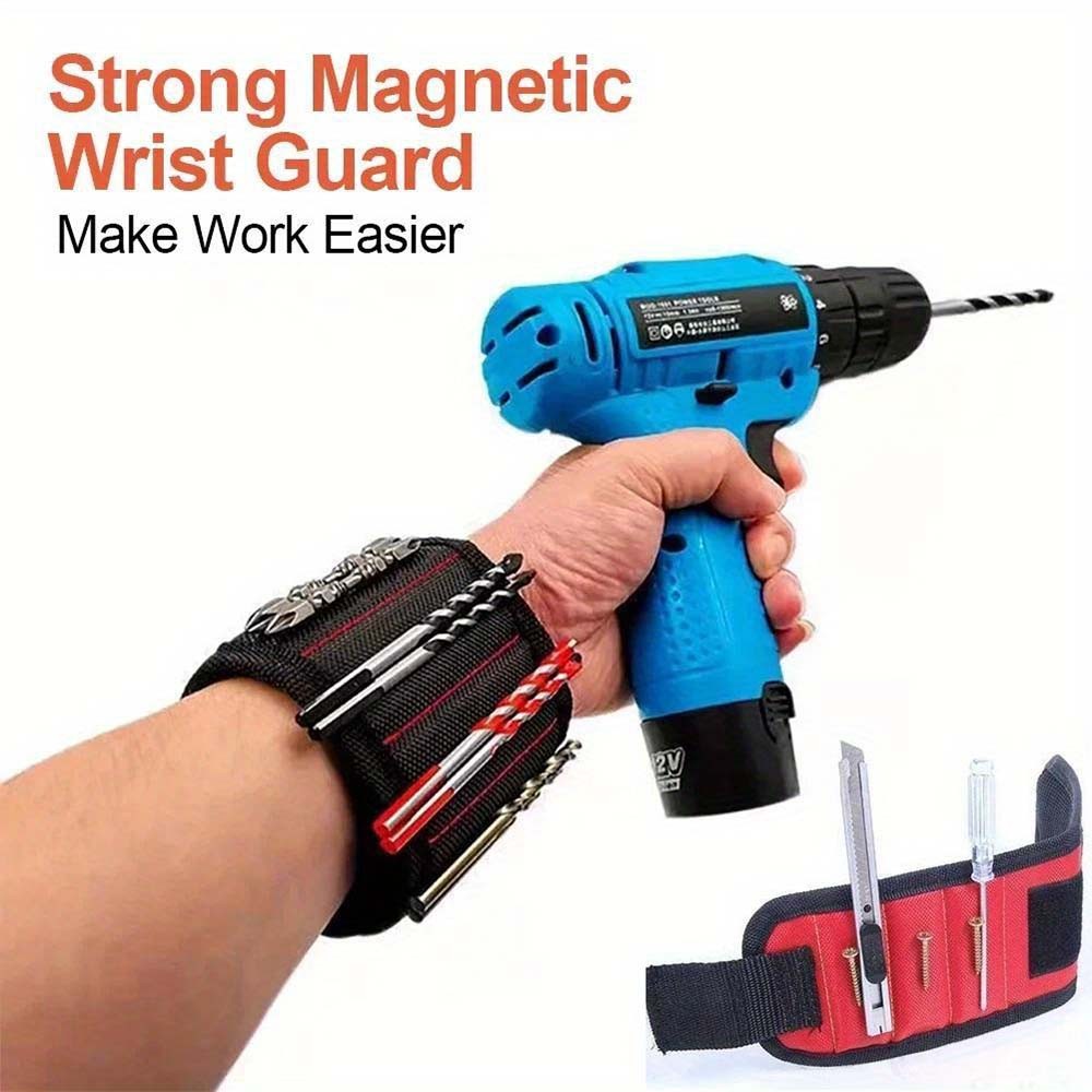 Heavy – Duty Reinforced Impact – Resistant Wristband Compatible with Iron Nails
