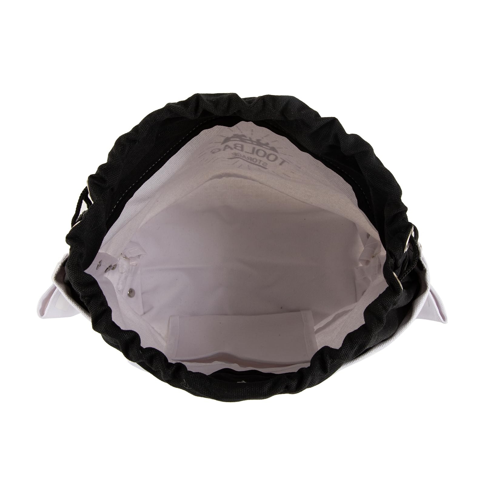 Top Closing Bolt Bag with 3-Inch Drawstring, Heavy Duty Canvas Belt Accessory
