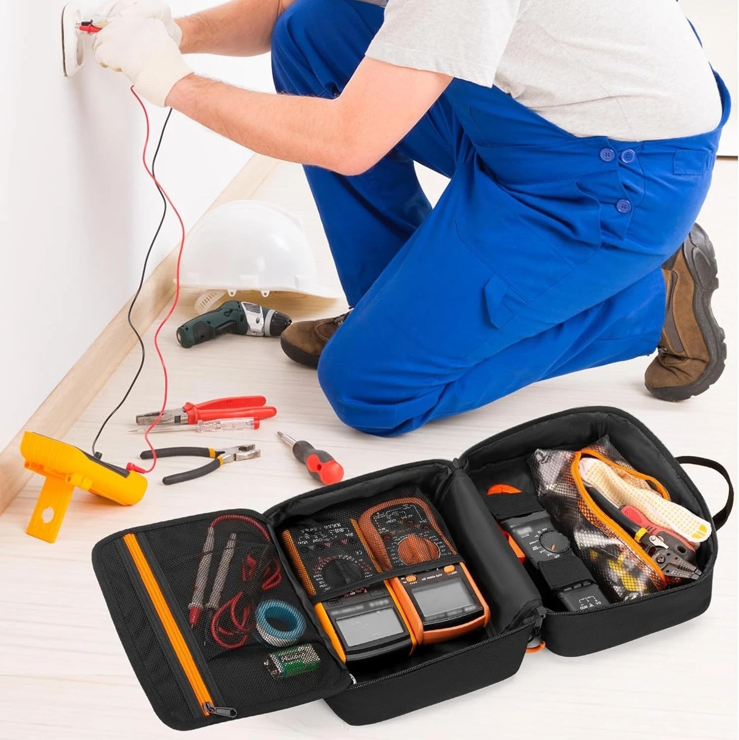 Klein Tools 80101/ET310 Case – Electrical Tester Kit Bag-$