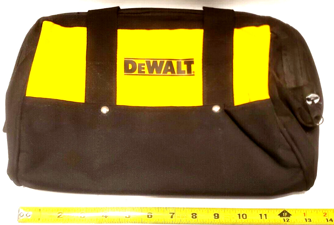 NEW DEWALT N037466 CONTRACTOR HEAVY DUTY 13″ MEDIUM SIZE TOOL BAG