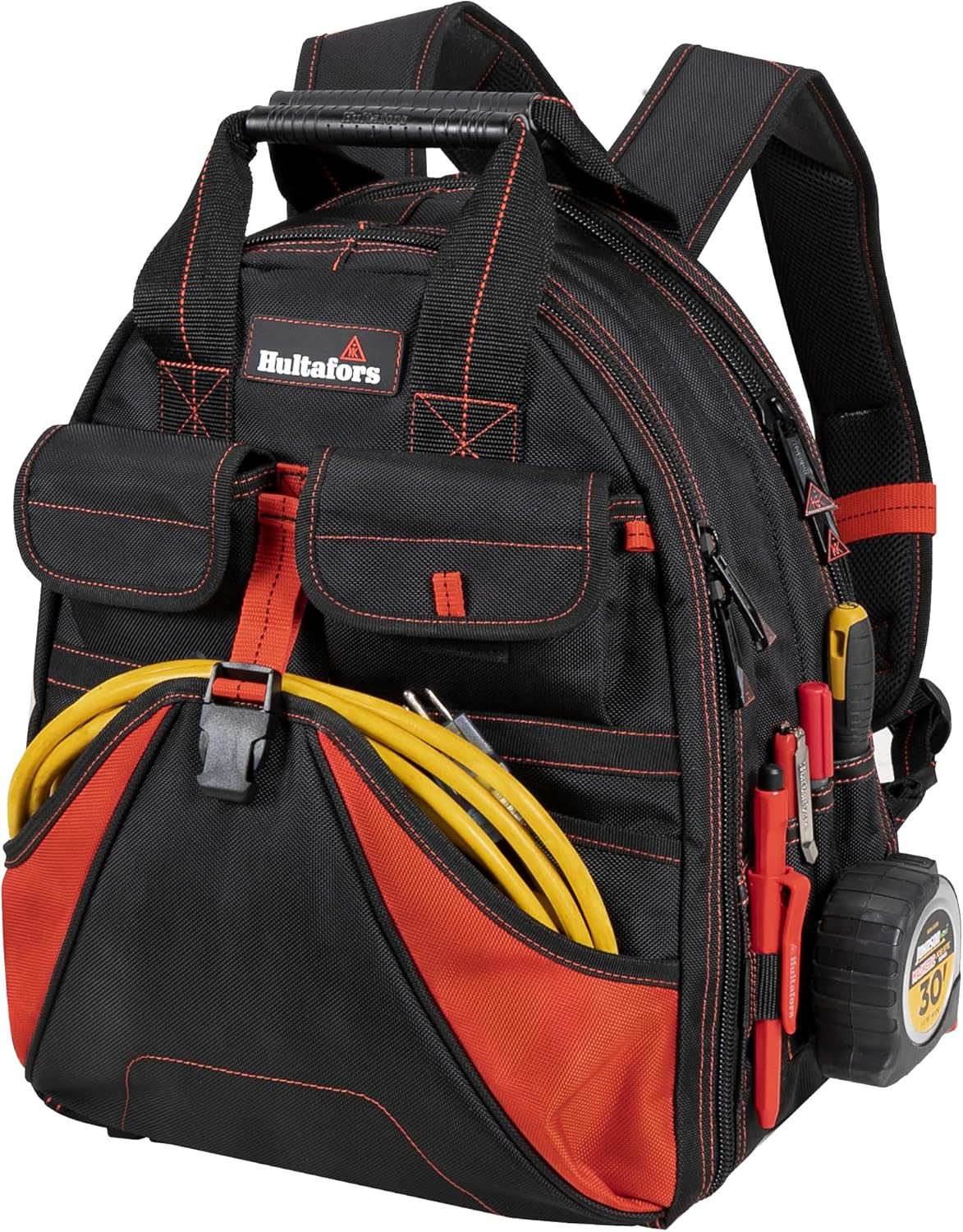 Ultimate Work Gear HT5533 Deluxe Tool Backpack with 58 Pockets