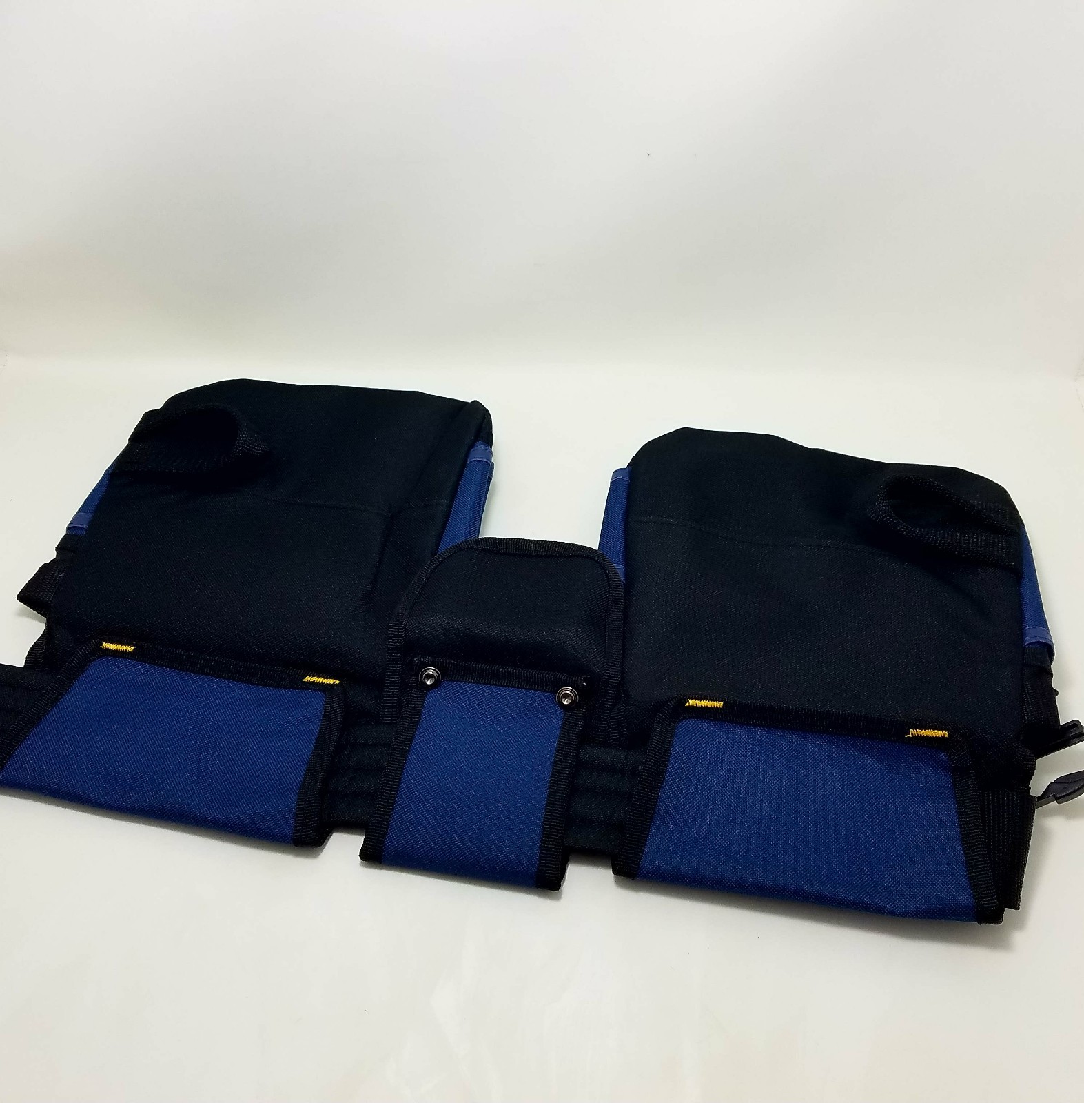32 pocket 2 Pouch Utility Multifunction Tool Belt Bag Blue