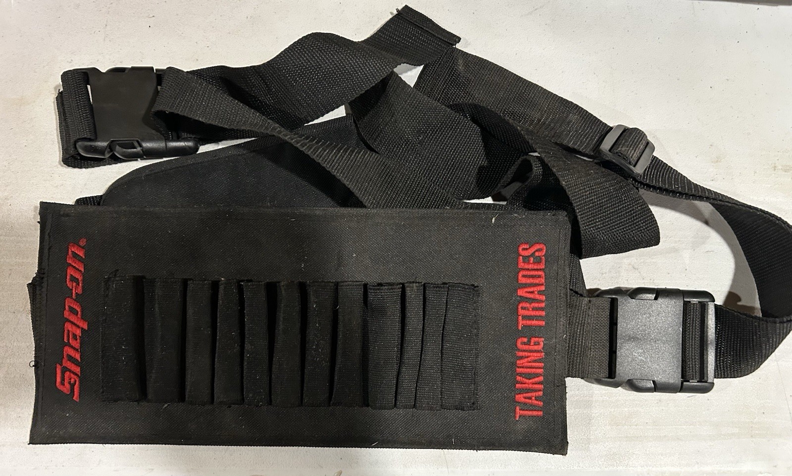 NOS. Snap On Tools “Taking Trades” Tool Belt With Shoulder Straps