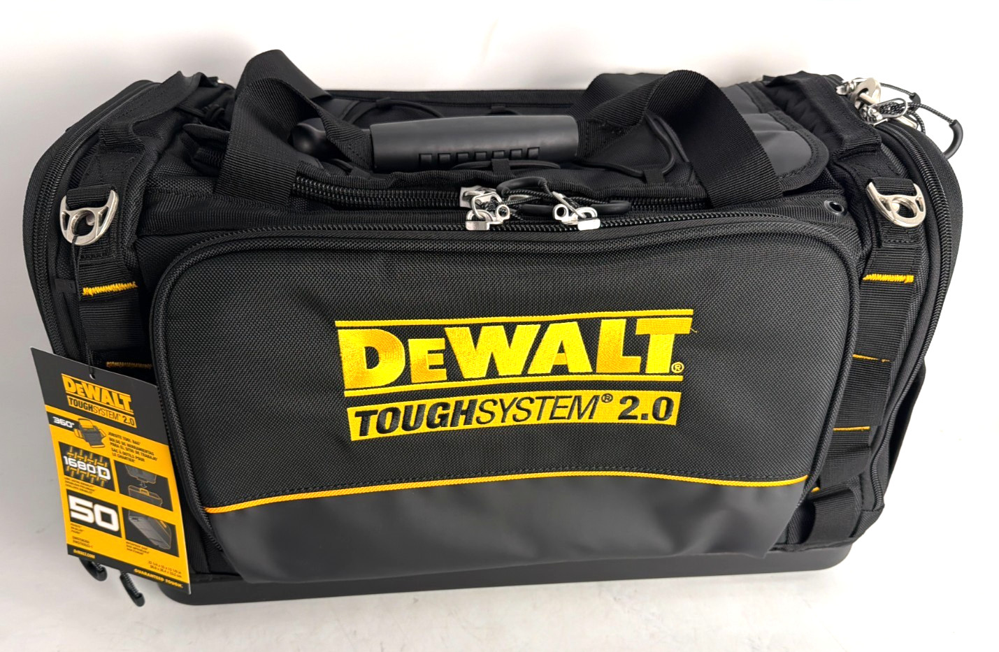 [NEW] (DWST08350) DEWALT TOUGHSYSTEM 2.0® 22-In. (556mm) Jobsite Tool Bag