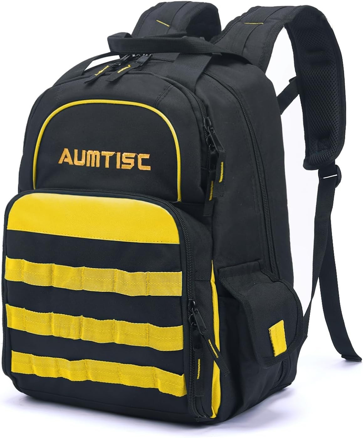 Electrician Industrial Tools Organizer Backpack, Yellow