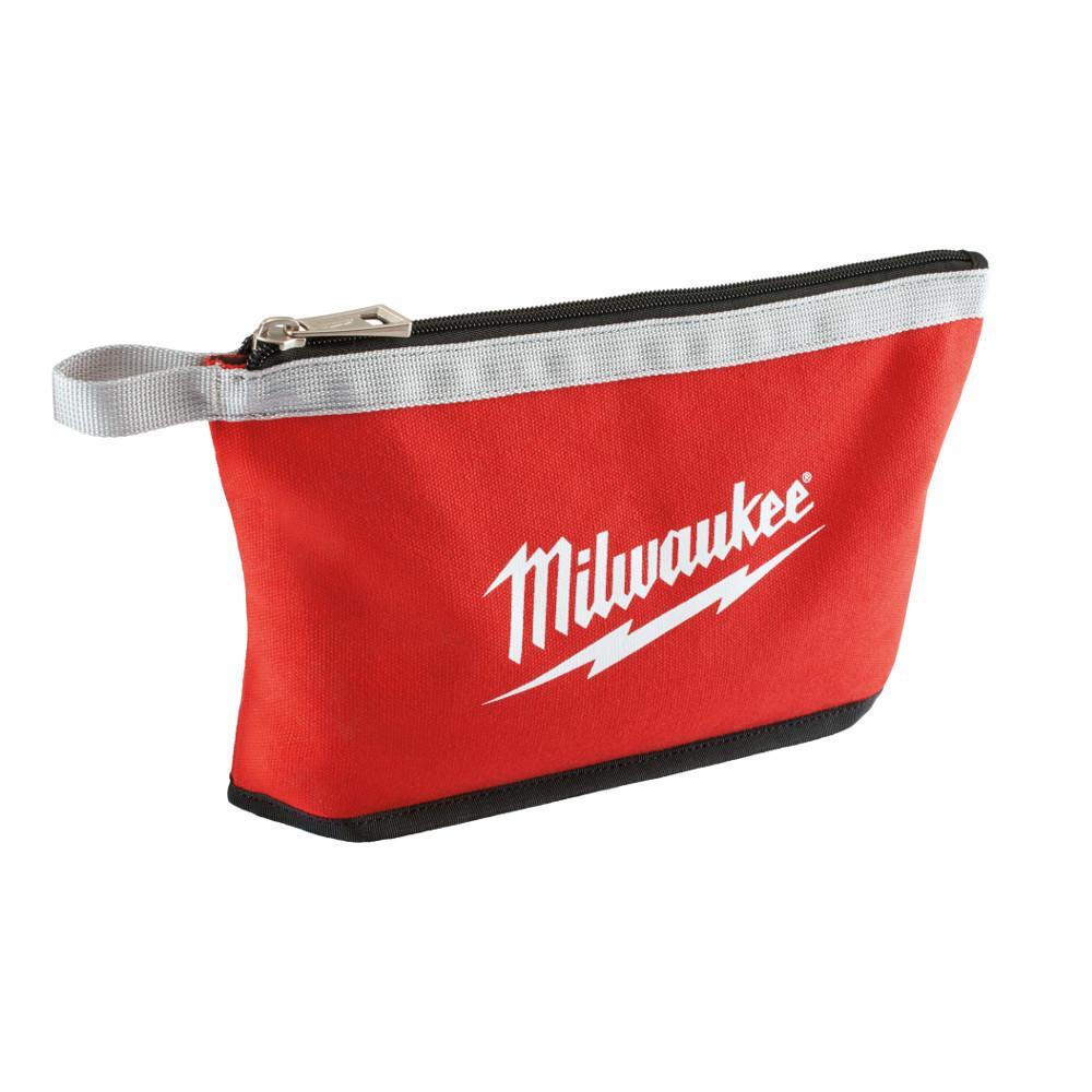 Milwaukee 48-22-8193 Water Resistant Stand-Up Base Zipper Pouches – 3pc