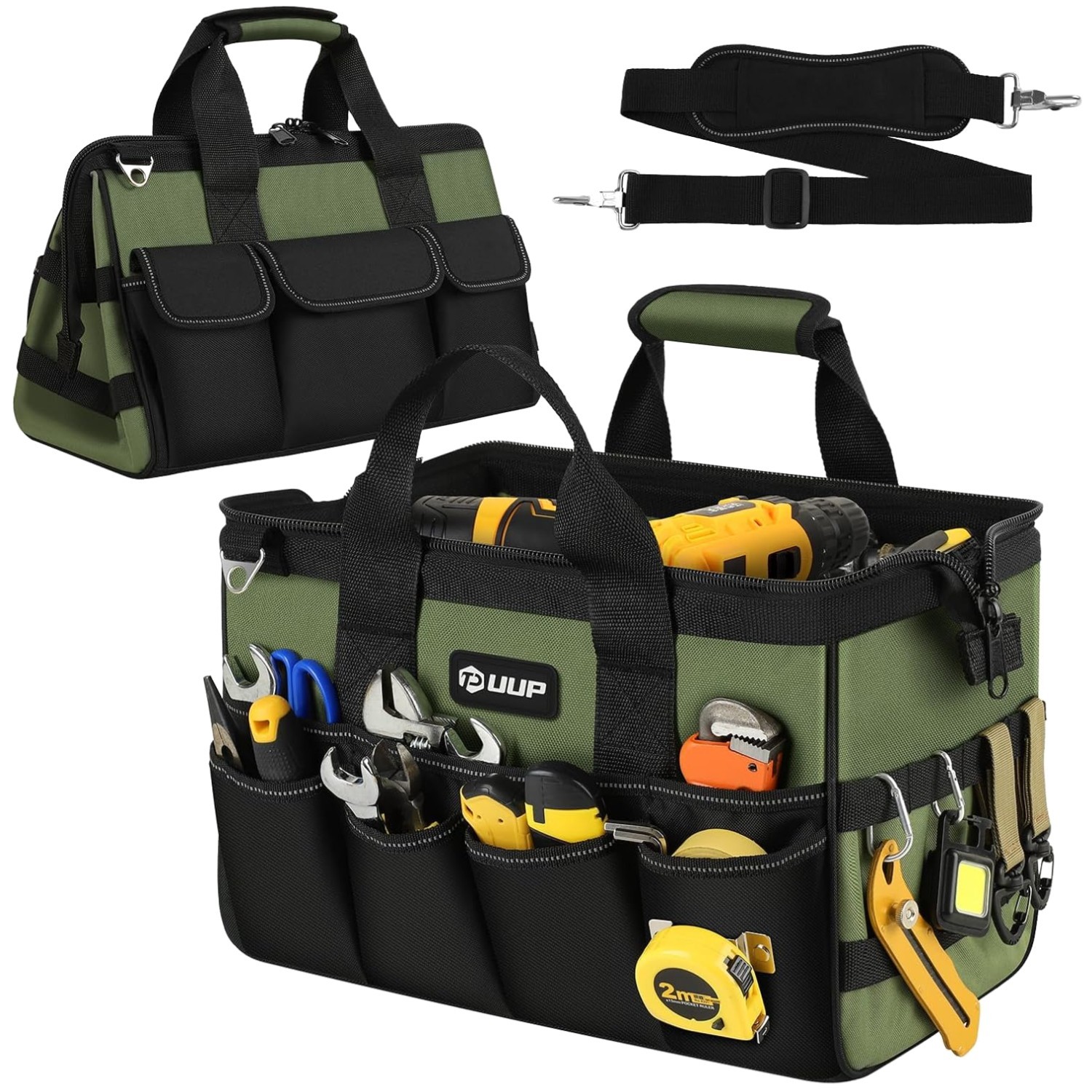 Portable Tool Box Organizer for Men, Big Storage