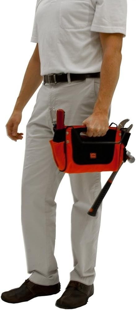 Little Giant Cargo Hold Portable Tool Box For Ladder Easy Access Storage, Nylon