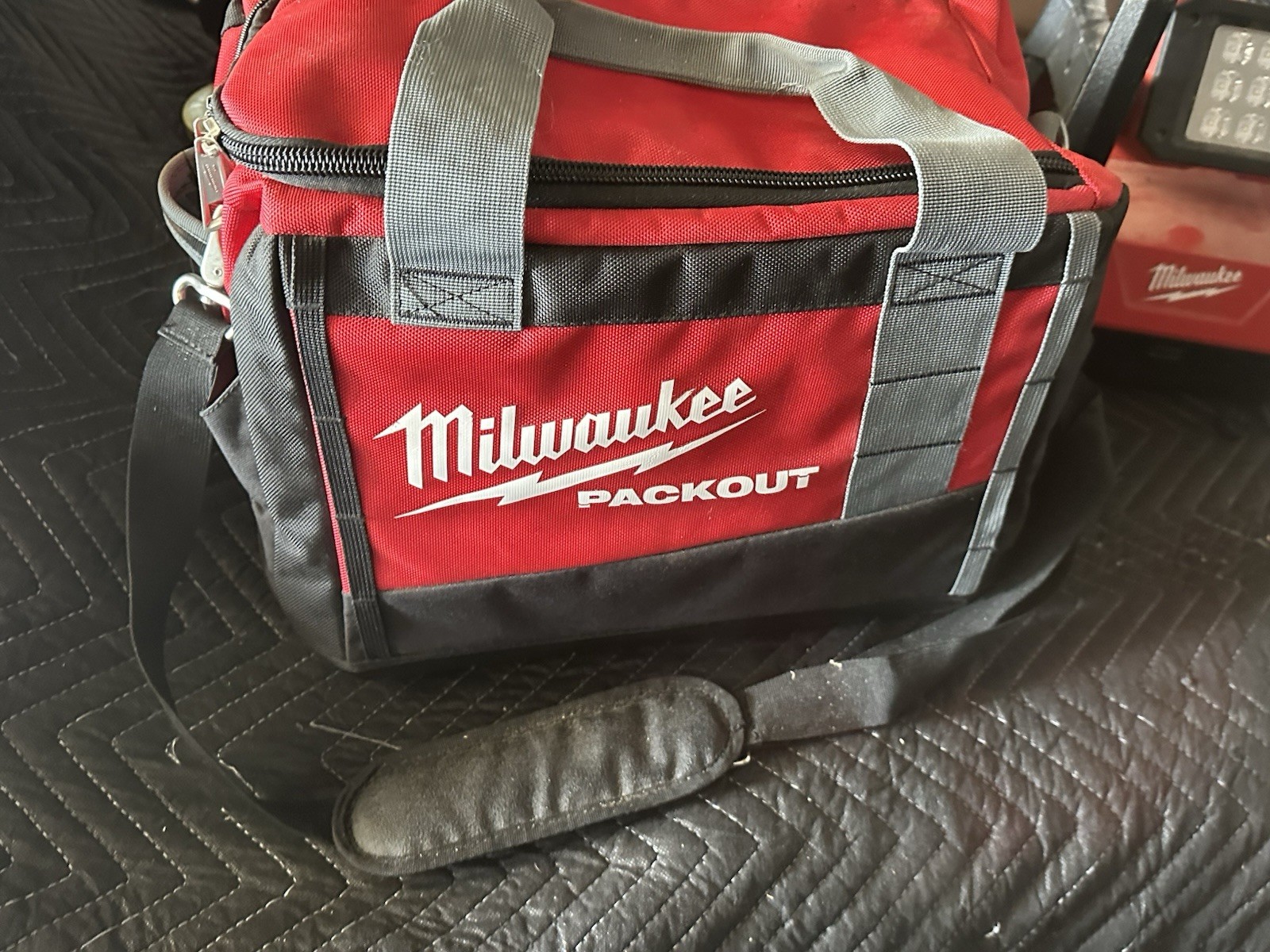 Milwaukee 48228321 15” Packout Tool Bag – Red—Unused!