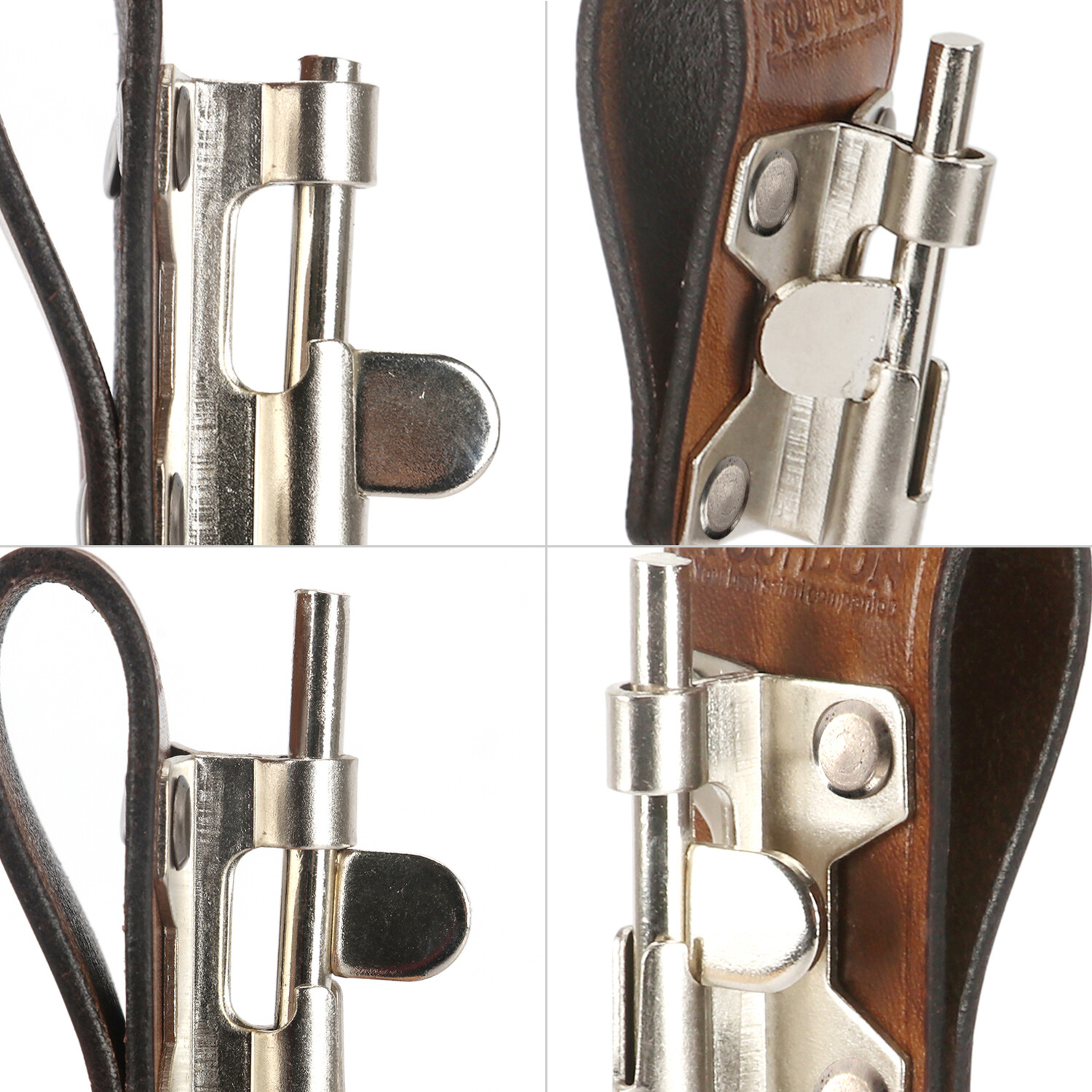 TOURBON Leather Concreters Builder Trowel Carry Tools Hook Drill Belt on Holster