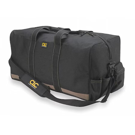 Clc Work Gear 1111 Tool Bag, Black, Polyester, 7 Pockets
