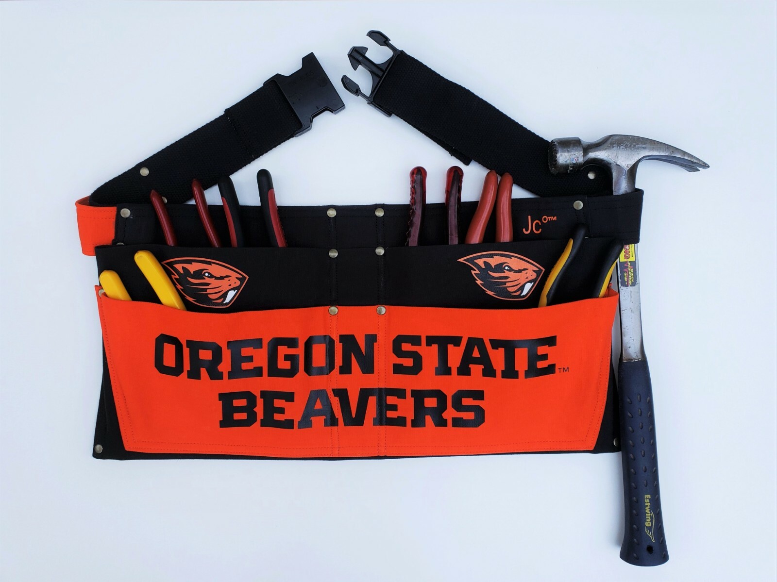 JCo Sport officially licensed duck canvas fan gear tool apron. Regular(30-39)in.