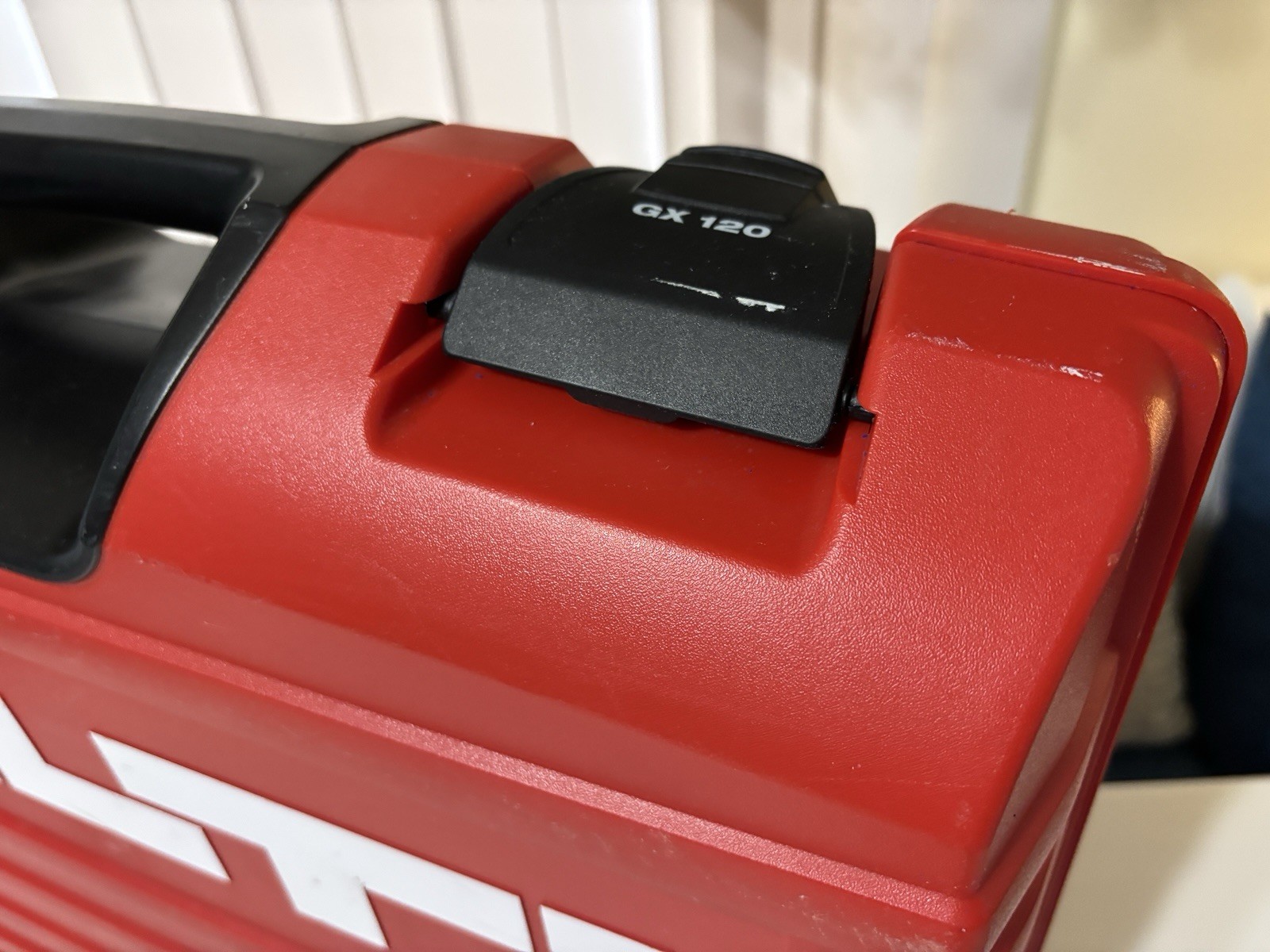 Hilti GX 120 OEM Hard Case Empty Tool Storage Carrying Case Red