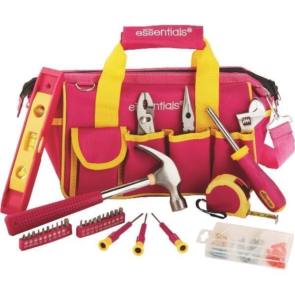 31PC LADIES PINK AWARENESS TOOL BAG 31-Piece Tool Set NEW GREAT GIFT