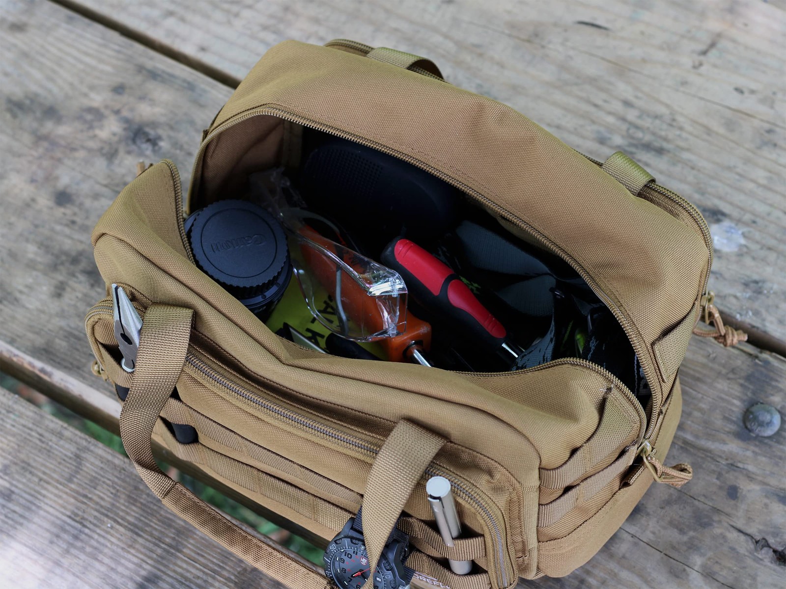 12inch Heavy Duty Tool Bag Tactical Bag Gear Bag Range Bag Edc Bagtool Bag For C