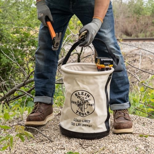 Klein Tools 5109SLR Canvas Bucket All Purpose Tool