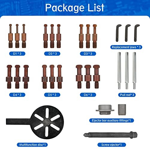 21-in-1 Bearing Puller Set – Inner Hole – Three-Jaw – 21in1-puller