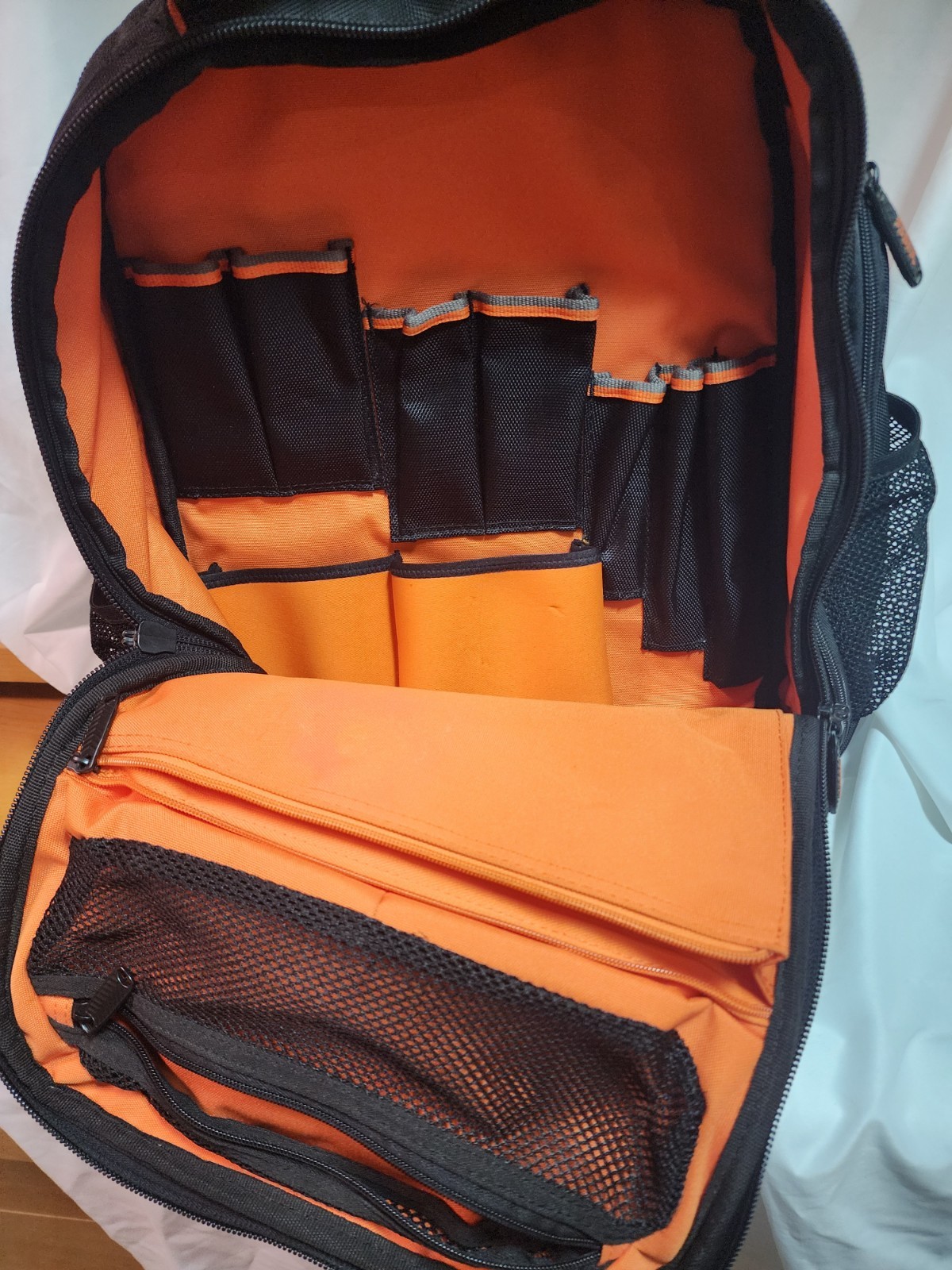 Klein Tools Heavy Duty Backpack High Tensile Strength Organization Electricians