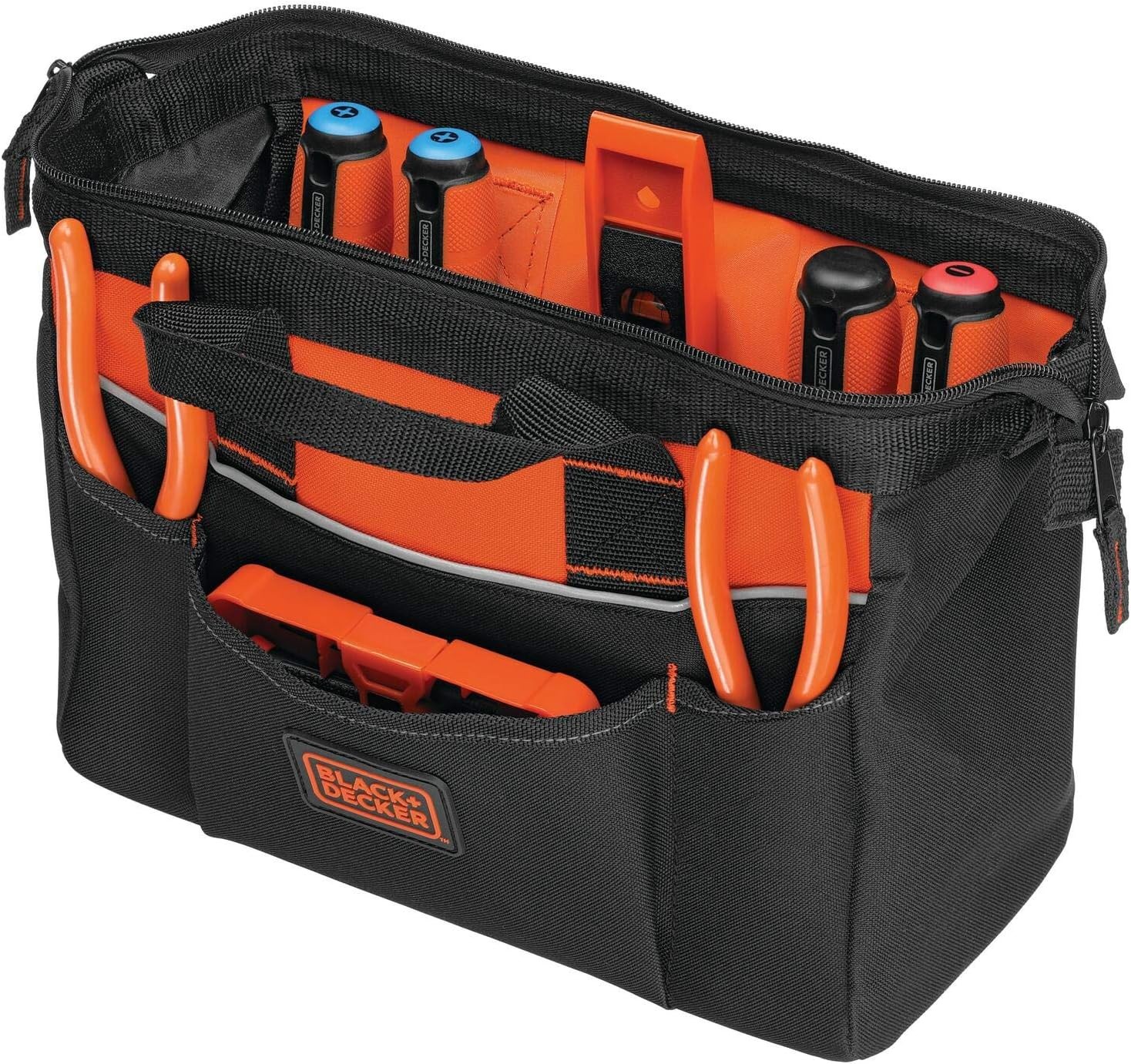 BLACK+DECKER Tool Bag, 12-inch (BDST500001APB)