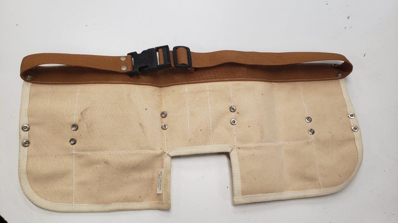 Working Tool Belt – 100% Cotton Canvas Bob Anderson’s Master Tool Belt