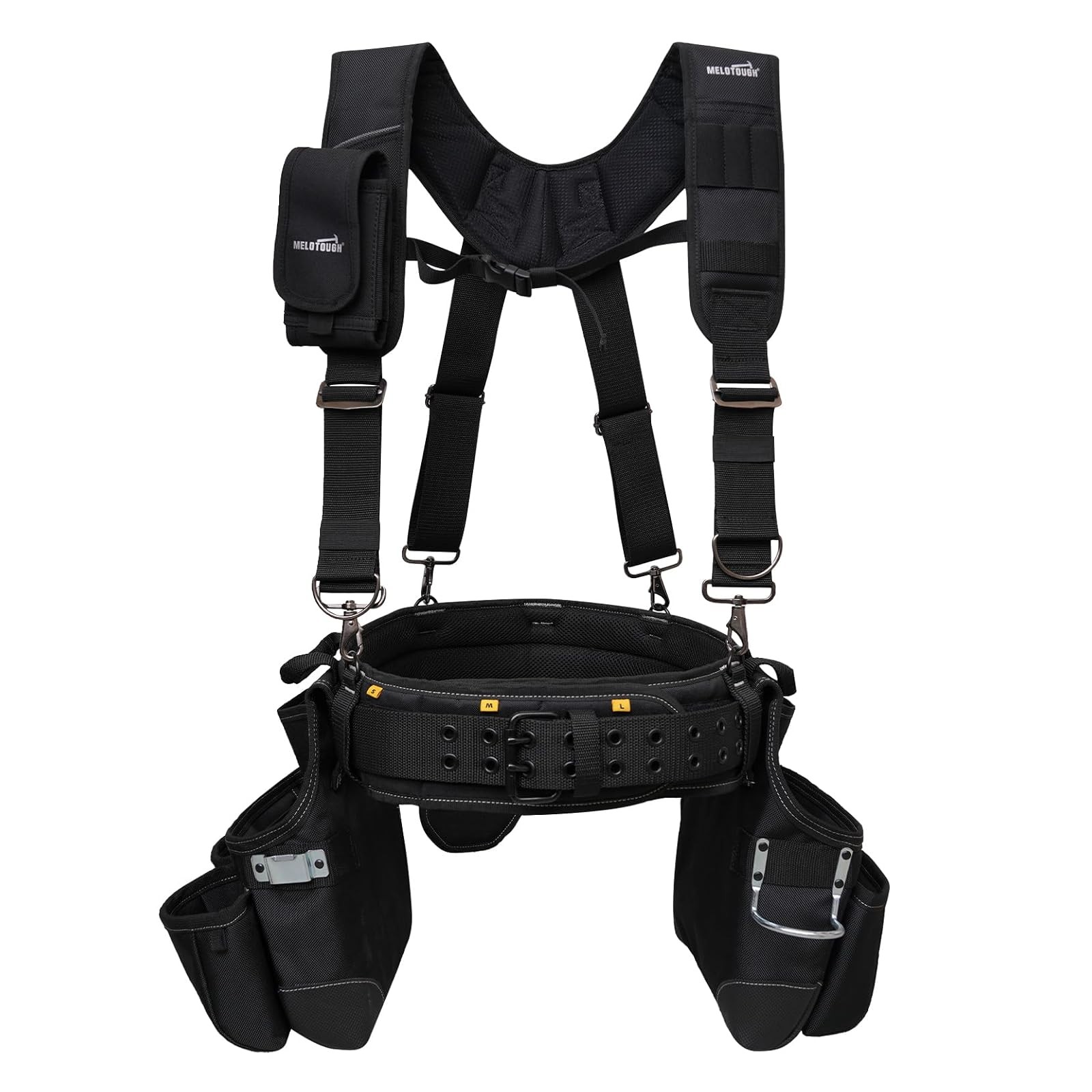 Contractor Tool Belt Suspender Rig
