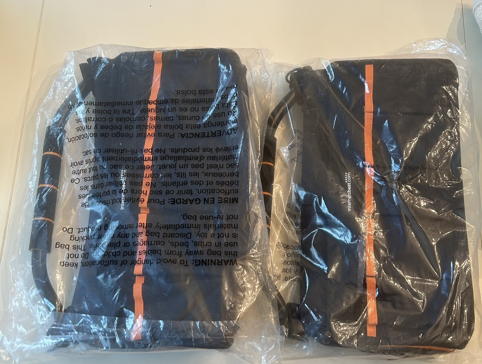 LOT OF 2 – 16 in. Tool Bag – Exterior & Interior Pockets – Sturdy Padded Handle